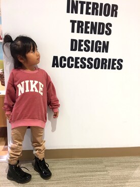 kizunanさん（キッズ・100cm）の秋コーディネート