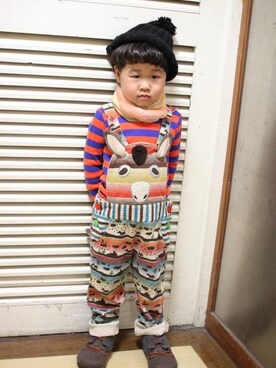りゅうりょうさん（キッズ・100cm）の秋コーディネート