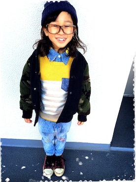 りゅうりょうさん（キッズ・110cm）の秋コーディネート