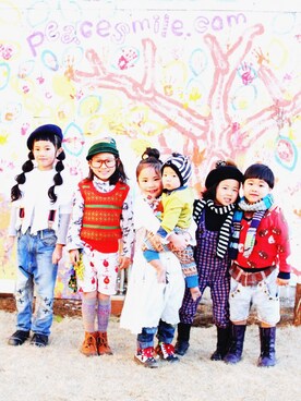 りゅうりょうさん（キッズ・110cm）の冬コーディネート