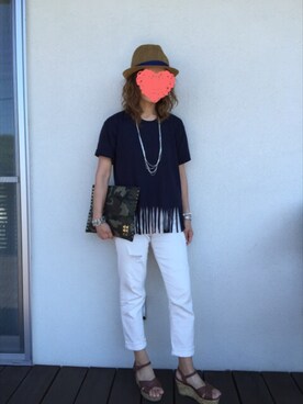 「UNIQLOコーデ」｜aira-girlさん（レディース・153cm）の夏コーディネート