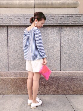 Shinoさん（レディース・154cm）の夏コーディネート