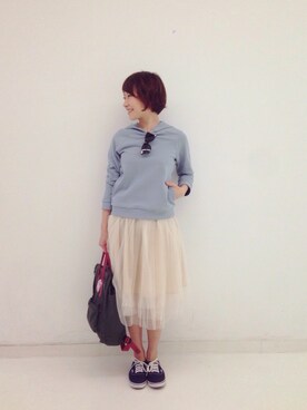 Shinoさん(レディース・154cm)の春コーディネート