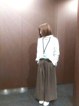 「DECO（デコ）のアイテム（アクセサリー）」を使った、めぐさん（レディース・155cm）の春コーディネート