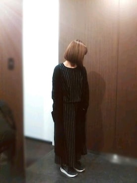 「SEVENDAYS=SUNDAY（セブンデイズサンデイ）のアイテム（つなぎ/オールインワン）」を使った、めぐさん（レディース・155cm）の春コーディネート
