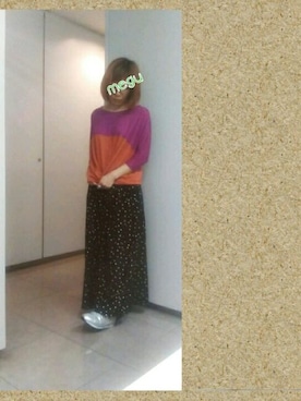 「DECO（デコ）のアイテム（アクセサリー）」を使った、めぐさん（レディース・155cm）の春コーディネート