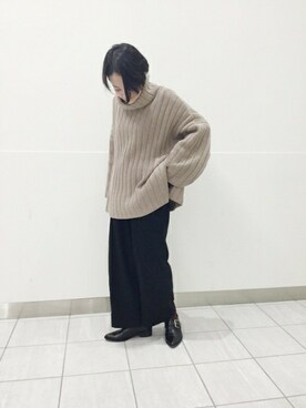 「relume」｜JOURNAL STANDARD relume　EXPOCITY店さん（レディース・156cm）の冬コーディネート