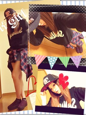 「BRATSON（ブラットソン）のアイテム」を使った、na.さん（レディース・158cm）の冬コーディネート