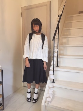 AMA.さん（レディース・151cm）の冬コーディネート