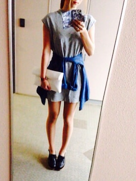 「GALSTAR（ギャルスター）のアイテム（バッグ）」を使った、sayaさん（レディース・168cm）の秋コーディネート