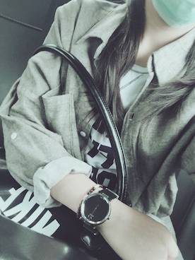 「NIKE(ナイキ)のアイテム(ショルダーバッグ)」を使った、XTYoReHさん(レディース・165cm)の春コーディネート