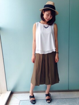 ｍｉｙｕさん（レディース・161cm）の夏コーディネート