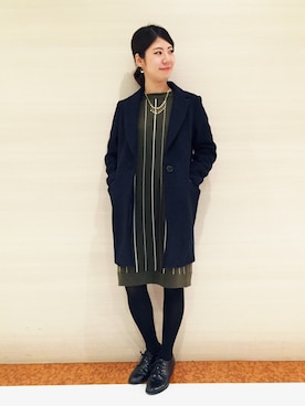 miyuさん(レディース・161cm)の冬コーディネート