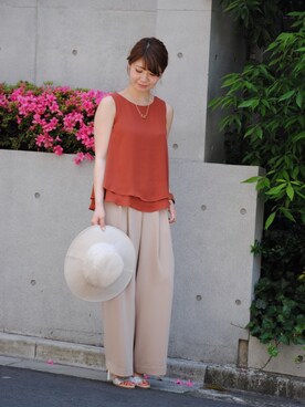 ｍｉｙｕさん（レディース・161cm）の夏コーディネート