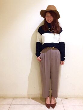 ｍｉｙｕさん（レディース・161cm）の秋コーディネート