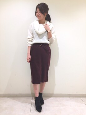 ｍｉｙｕさん（レディース・161cm）の冬コーディネート