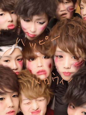 「halloween」｜「アイテム（ブルゾン）」を使った、菅原祐人さん（メンズ・183cm）の秋コーディネート
