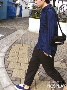 プチプラのあやさん(メンズ・181cm)の秋コーディネート