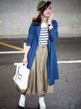 プチプラのあやさん（レディース・167cm）の春コーディネート