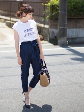 プチプラのあやさん（レディース・167cm）の夏コーディネート