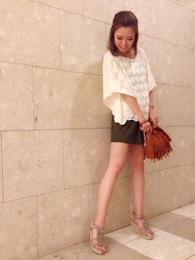 しみおさん（レディース・160cm）の夏コーディネート