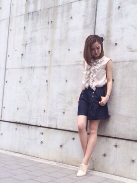 しみおさん（レディース・160cm）の夏コーディネート
