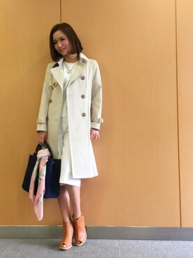 「31 Sons de mode（トランテアン　ソン　ドゥ　モード）のアイテム（ブーティ）」を使った、しみおさん（レディース・160cm）の冬コーディネート
