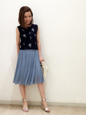 しみおさん（レディース・160cm）の春コーディネート