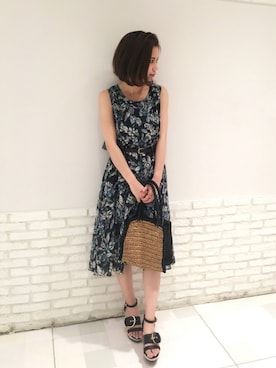 しみおさん（レディース・160cm）の夏コーディネート