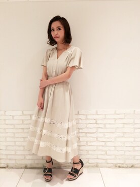 しみおさん（レディース・160cm）の夏コーディネート