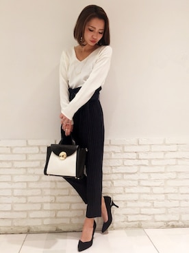 しみおさん（レディース・160cm）の冬コーディネート