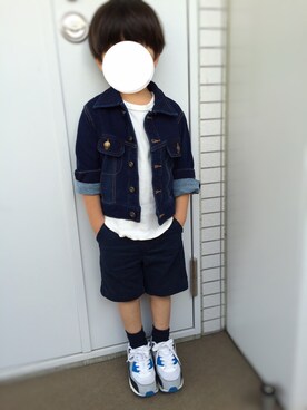 Y・Kさん（キッズ・100cm）の秋コーディネート