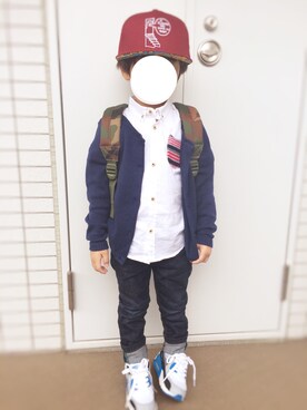 Y・Kさん（キッズ・100cm）の秋コーディネート