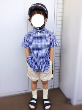「5歳」｜「アイテム（財布/小物）」を使った、Y・Kさん（キッズ・110cm）の春コーディネート