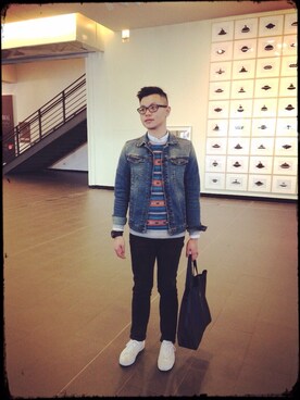 「pattern」｜ティムさん（メンズ・173cm）の冬コーディネート