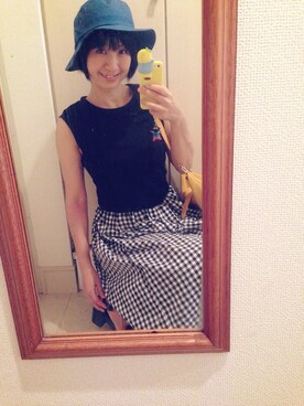 ナオさん（レディース・162cm）の夏コーディネート