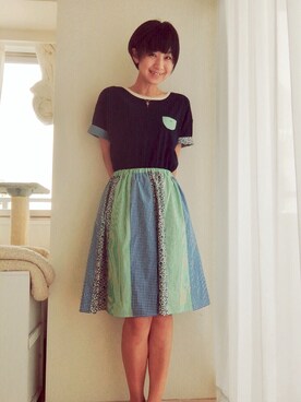 ナオさん(レディース・162cm)の夏コーディネート