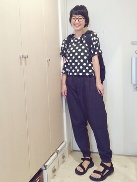 ナオさん（レディース・162cm）の夏コーディネート