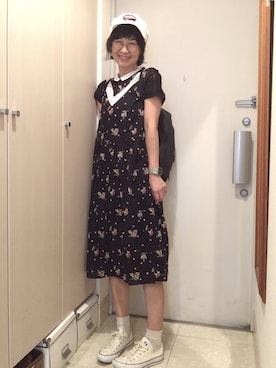 「ricori（リコリ）のアイテム」を使った、ナオさん（レディース・162cm）の秋コーディネート