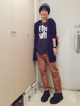 「STUDIOUS（ステュディオス）のアイテム（腕時計）」を使った、ナオさん（レディース・162cm）の秋コーディネート