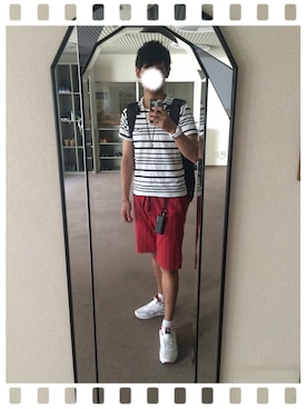 「Paul Smith（ポールスミス）のアイテム（キーケース/キーアクセサリー）」を使った、NO!さん（メンズ・180cm）の秋コーディネート