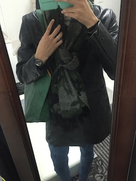 「HERE'S（HERE'S）のアイテム（ジャケット/アウター）」を使った、takaさん（メンズ・183cm）の冬コーディネート