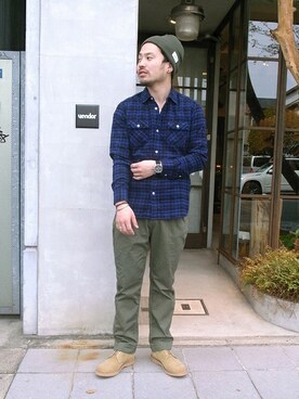 KEISUKEさん（メンズ・173cm）の春コーディネート