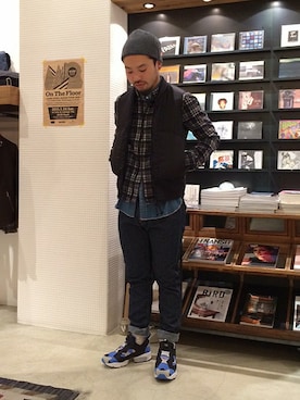 KEISUKEさん（メンズ・173cm）の冬コーディネート