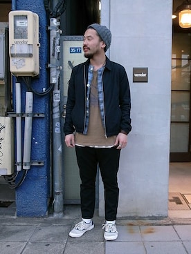 「GENERIC SURPLUS」｜KEISUKEさん（メンズ・173cm）の春コーディネート
