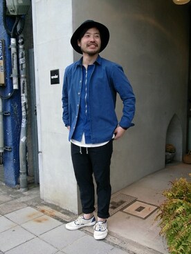 「GENERIC SURPLUS」｜KEISUKEさん（メンズ・173cm）の春コーディネート