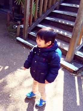 「おめかしコーデ」｜Kさん（キッズ・90cm）の春コーディネート