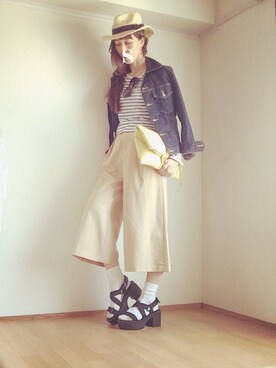 S *•.●❃さん（レディース・167cm）の春コーディネート