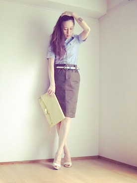 S *•.●❃さん（レディース・167cm）の夏コーディネート