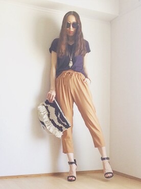 S *•.●❃さん（レディース・167cm）の夏コーディネート